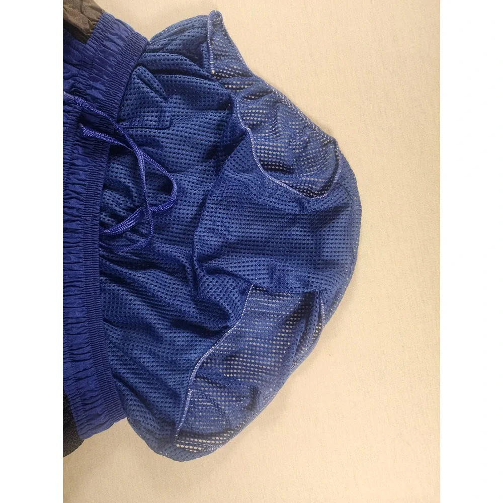 Speedo Swim Trunks Vintage Mens Medium Blue‎ Mesh Lined Nylon Athletic Shorts